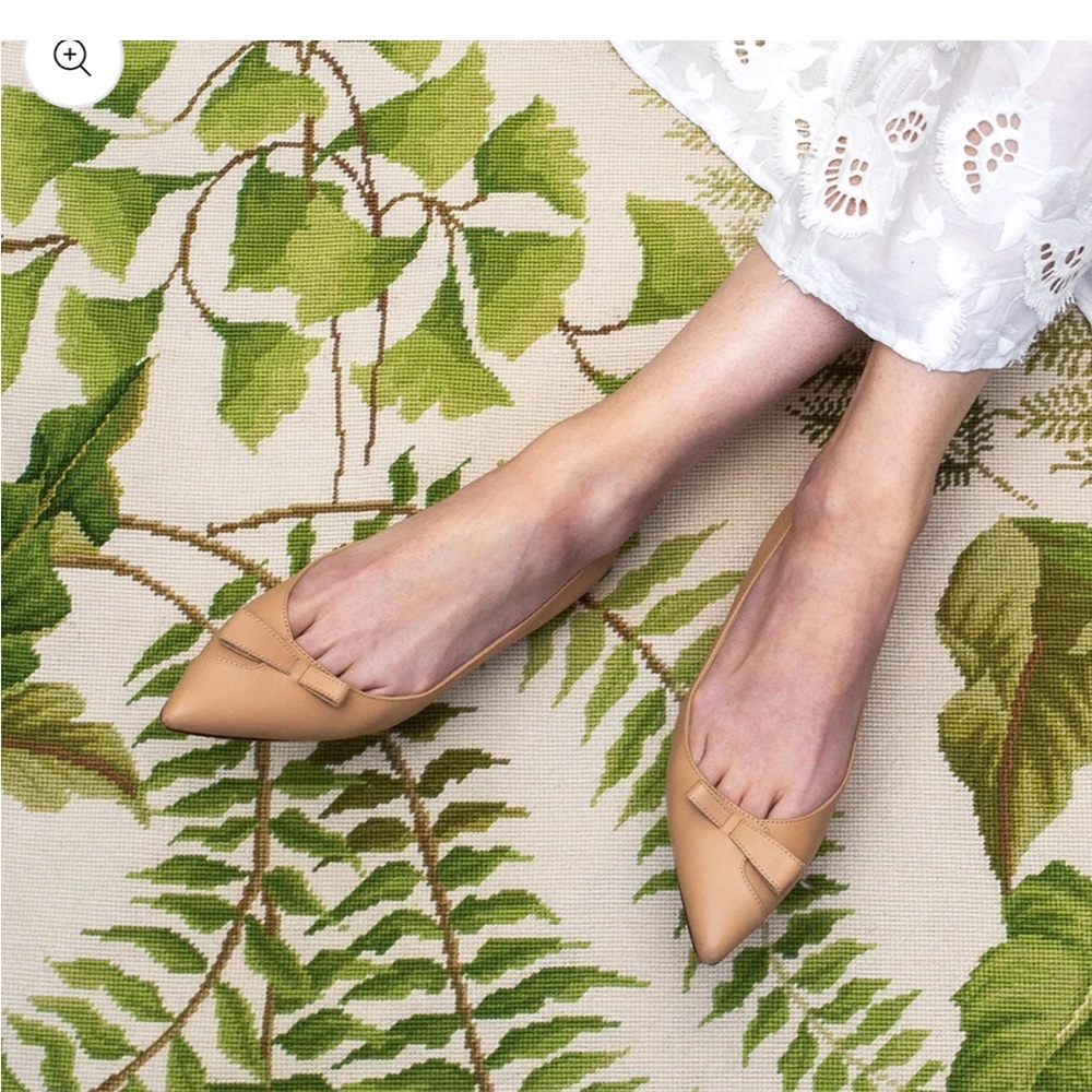 Sarah Flint Point Toe Flats size 36